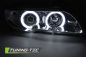 Preview: CCFL Angel Eyes Scheinwerfer für BMW 3er E46 Coupe / Cabrio 03-06 chrom